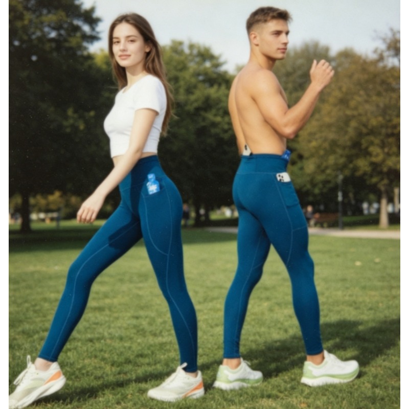Yoga Fitness Pants - Унисекс-леггинсы для йоги с высокой талией,