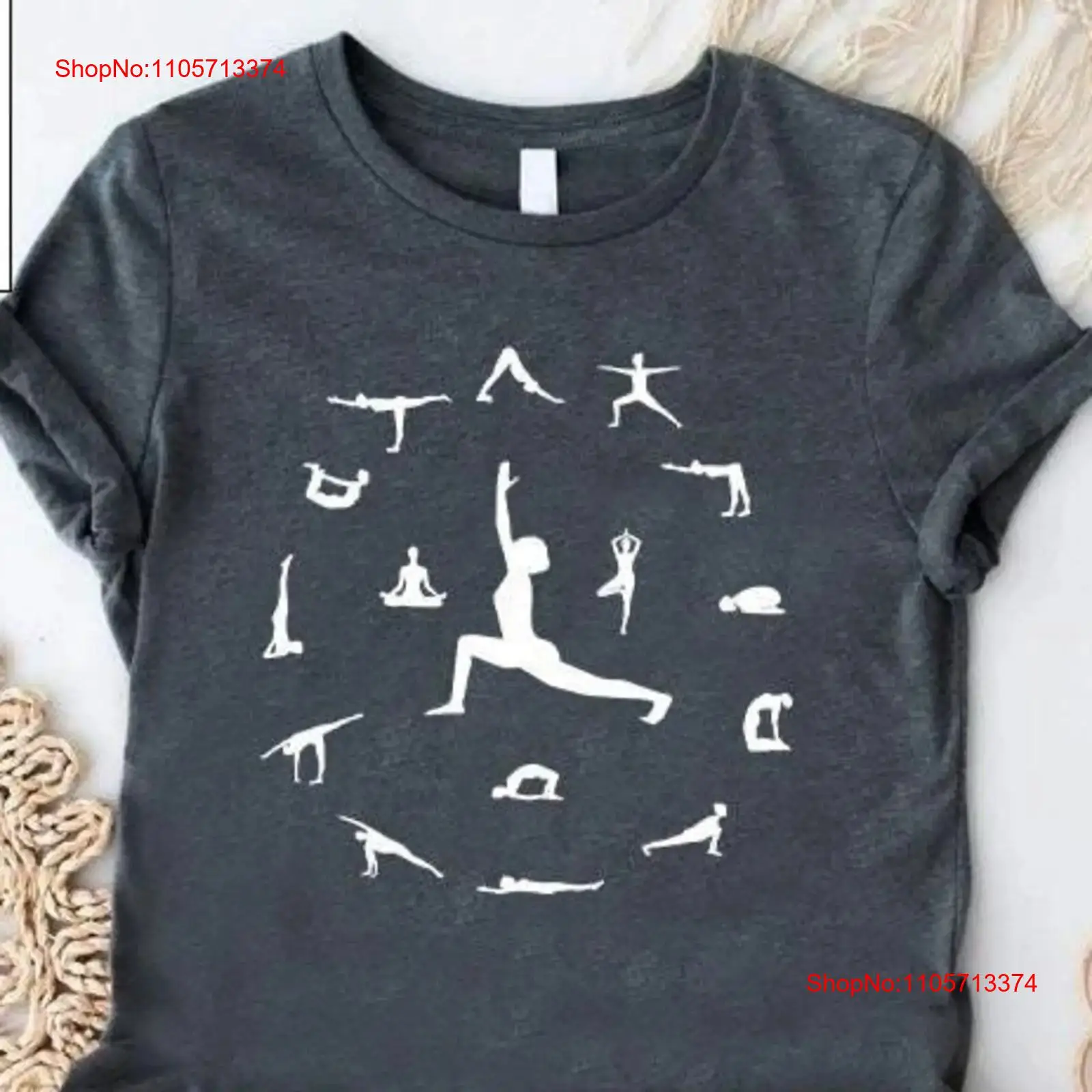 Yoga Fitness Teacher - Футболка для йоги в винтажном стиле