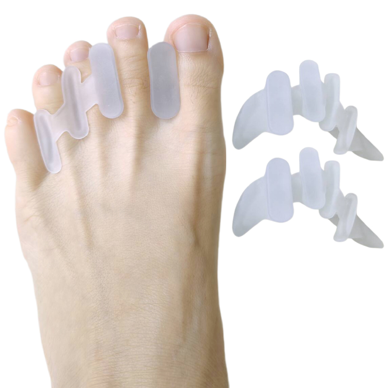 Yoga Toe Separator - 1 пара, силиконовый разделитель для пальцев