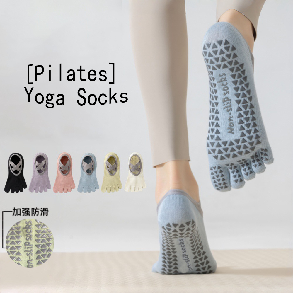 Yoga Toe Separator - 3 пары тонких женских носков для