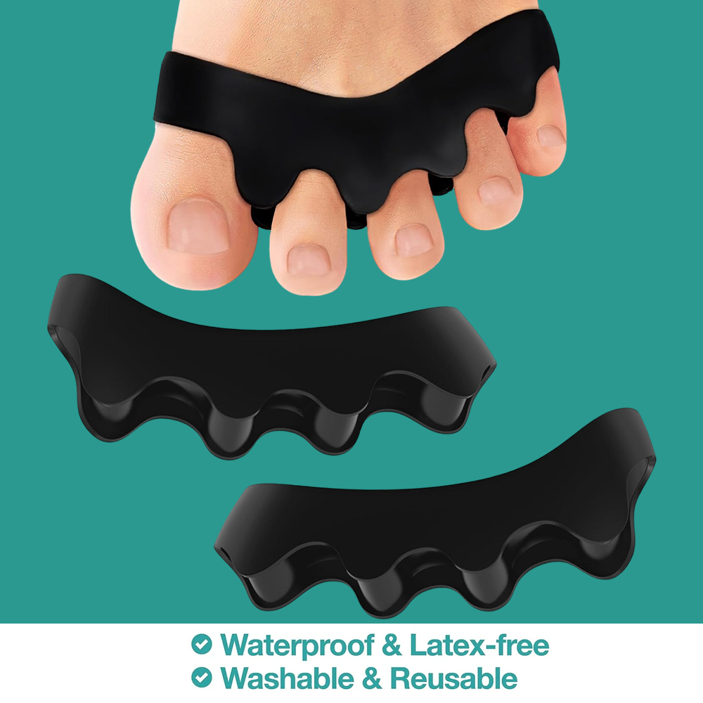 Yoga Toe Separator - Разделители пальцев ног Доктор рекомендуется правильная