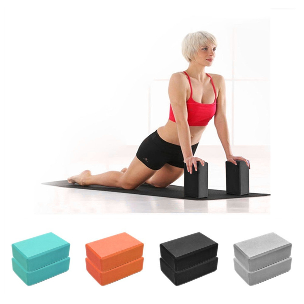 Yoga Fitness Health - Цветной блок для йоги из ЭВА,
