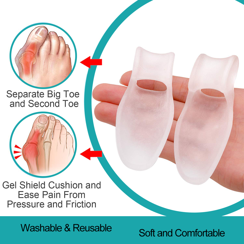 1 пара защитных разделителей п – обзор и цена Yoga Toe Separator