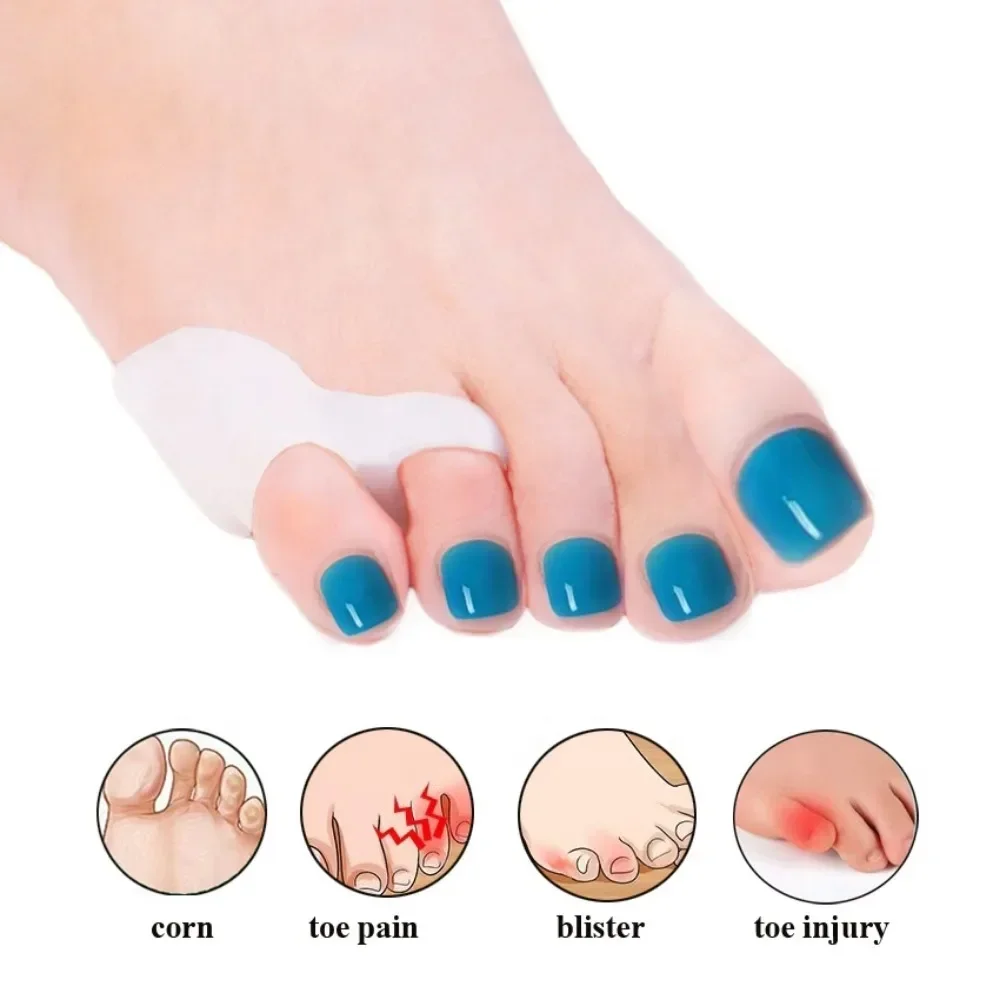2 шт. силиконовый разделитель  – обзор и цена Yoga Toe Separator