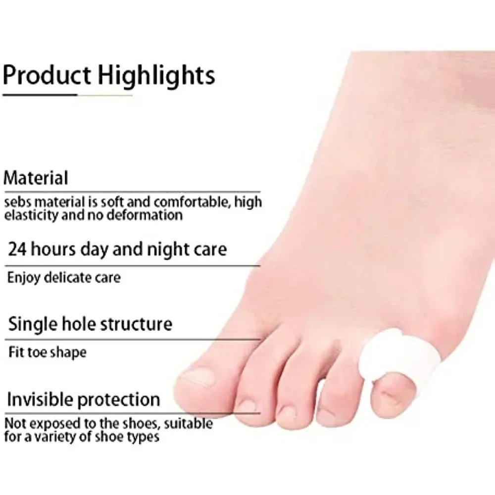 2 шт. силиконовых корректоров  – обзор и цена Yoga Toe Separator