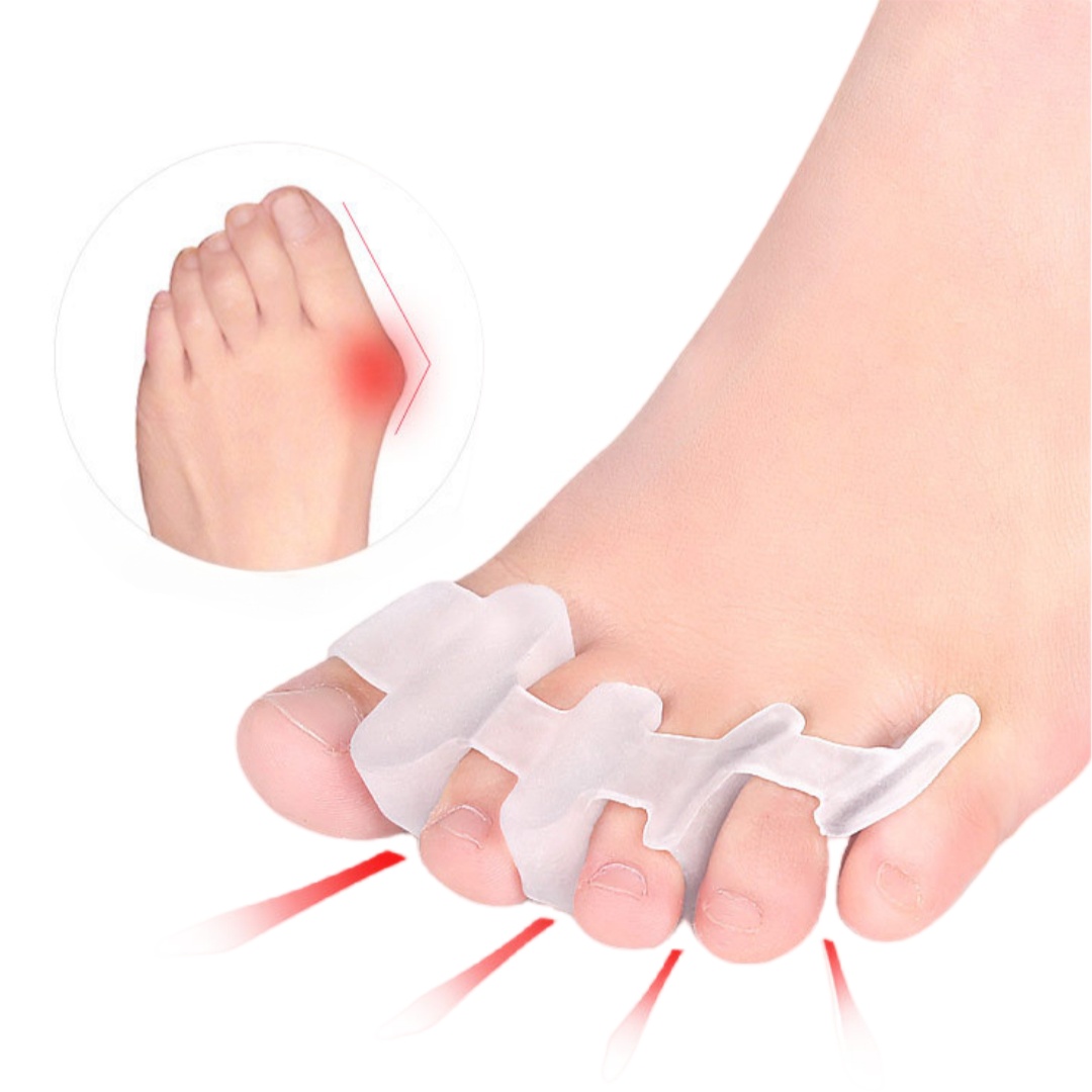 1 пара, разделитель пальцев с  – обзор и цена Yoga Toe Separator