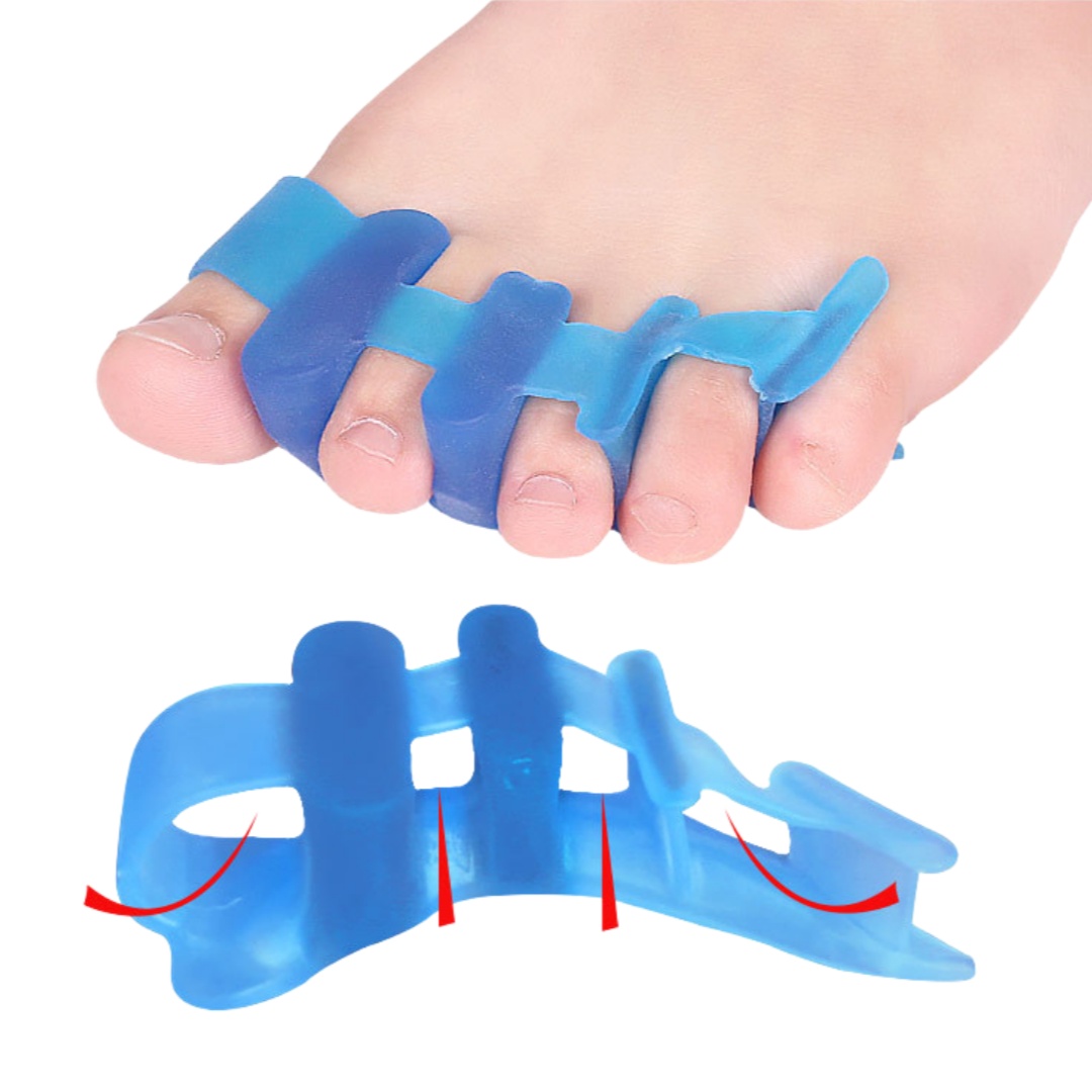 1 пара, разделитель пальцев с  – обзор и цена Yoga Toe Separator