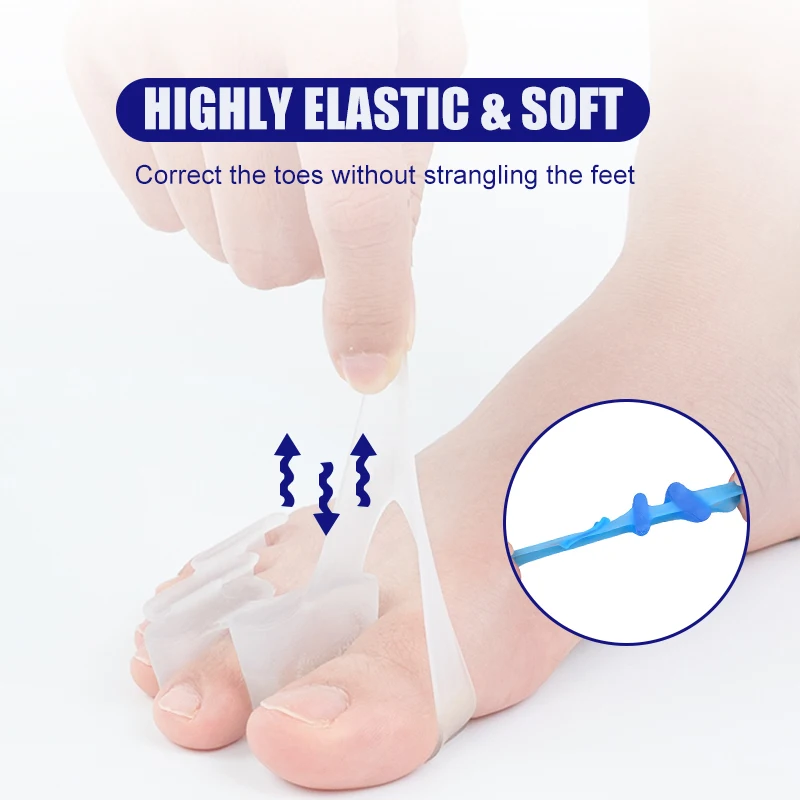 1 пара силиконовых сепараторов – обзор и цена Yoga Toe Separator