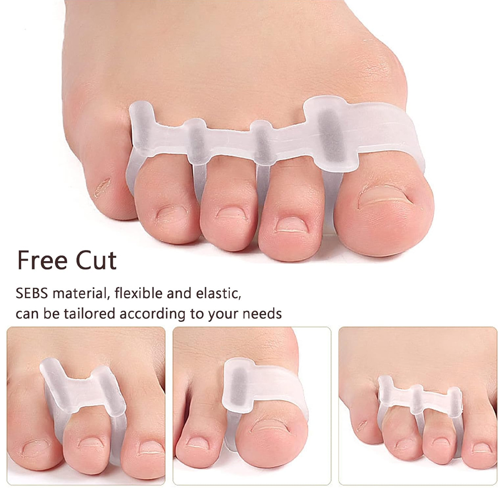 1 пара силиконовых сепараторов – обзор и цена Yoga Toe Separator