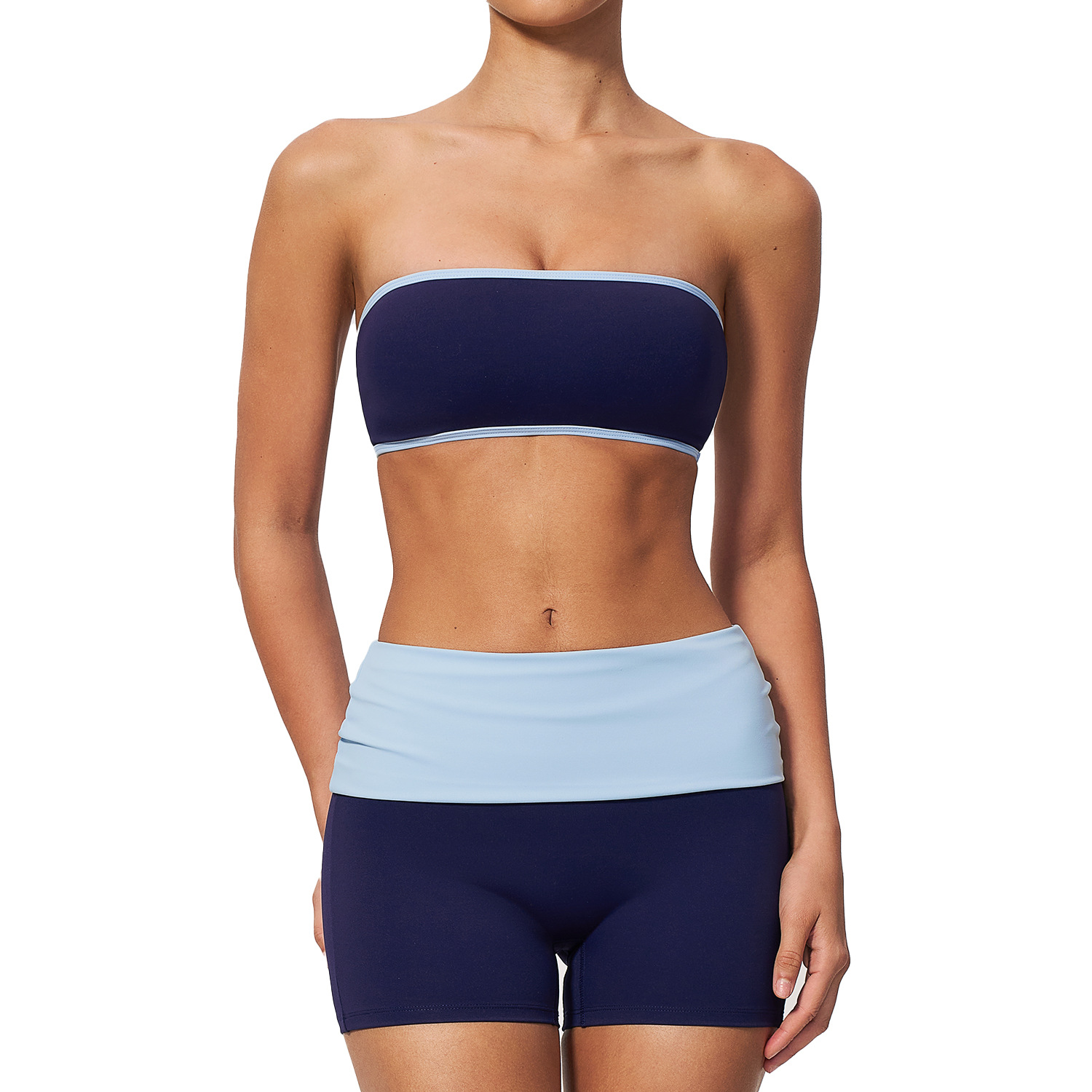 Женский нейлоновый спортивный  – обзор и цена Yoga Fitness Top