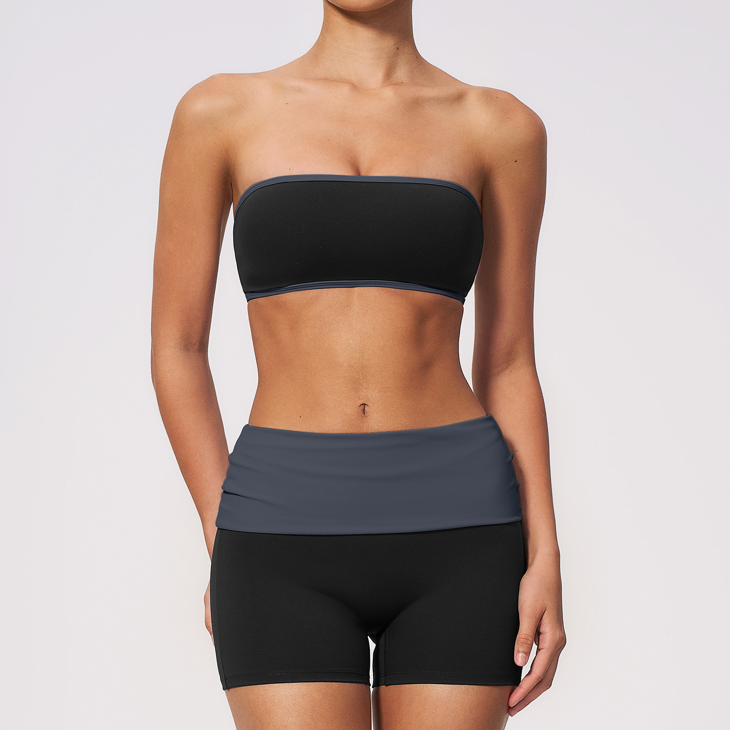 Женский нейлоновый спортивный  – обзор и цена Yoga Fitness Top