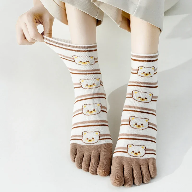 5 пар носков с пятью пальцами, – обзор и цена Yoga Toe Separator