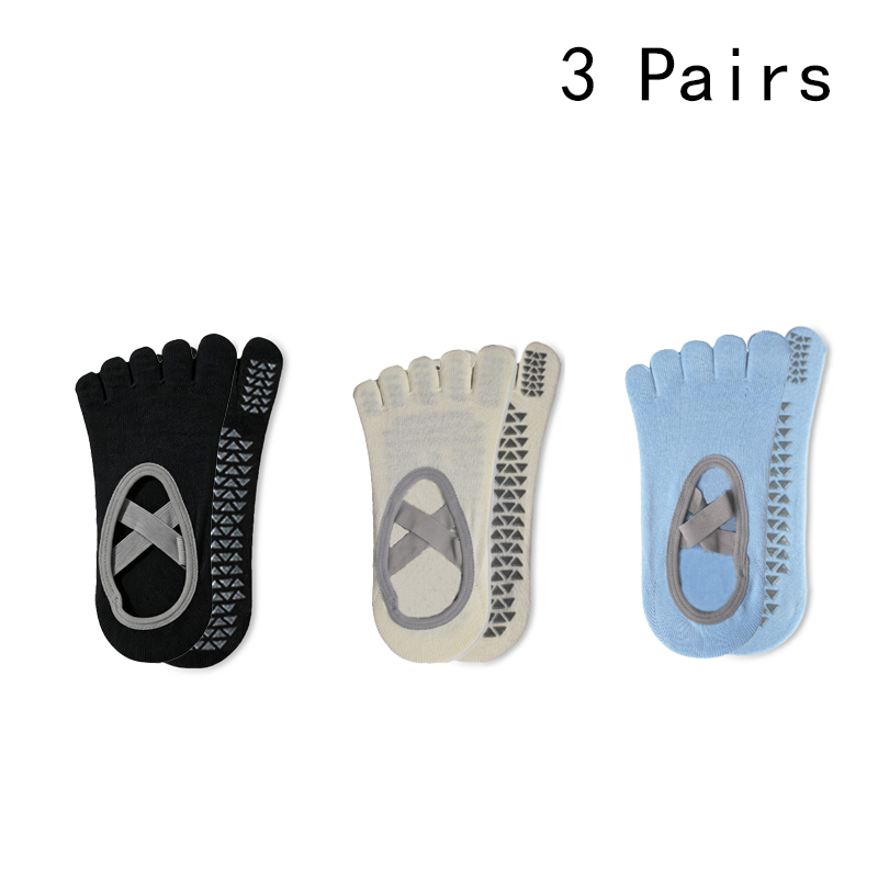 3 пары тонких женских носков д – обзор и цена Yoga Toe Separator