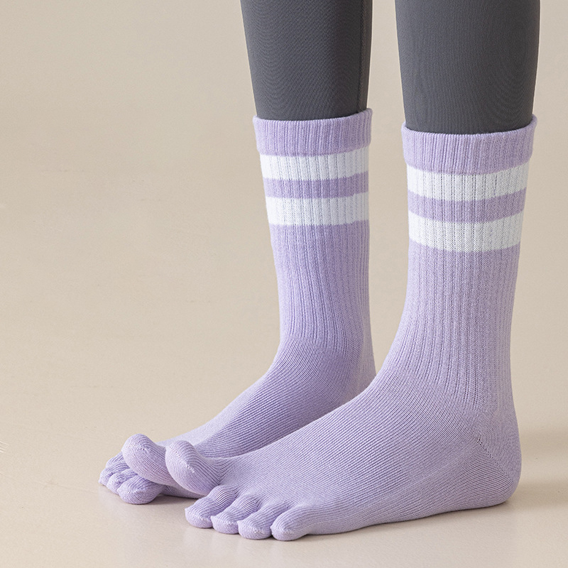 Набор из 5 пар женских носков  – обзор и цена Yoga Toe Separator