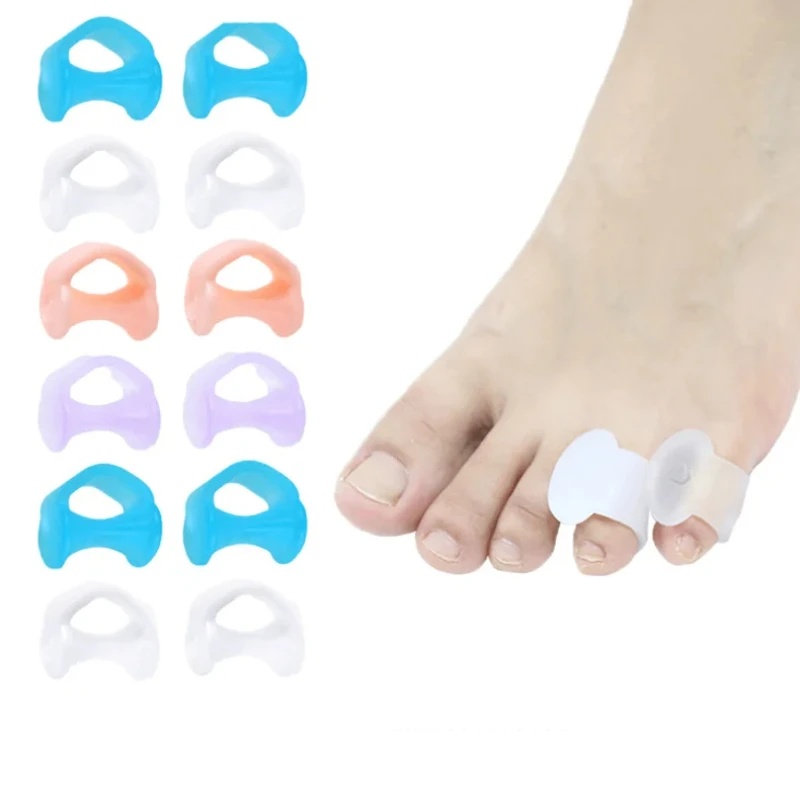 1-4 пары силиконовых разделите – обзор и цена Yoga Toe Separator