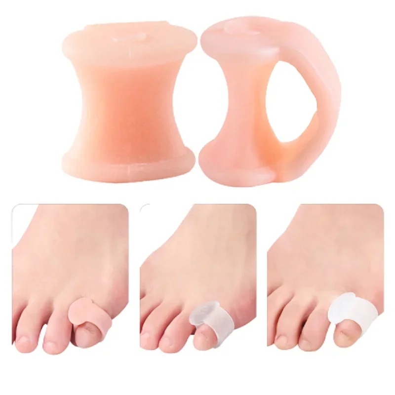 1-4 пары силиконовых разделите – обзор и цена Yoga Toe Separator