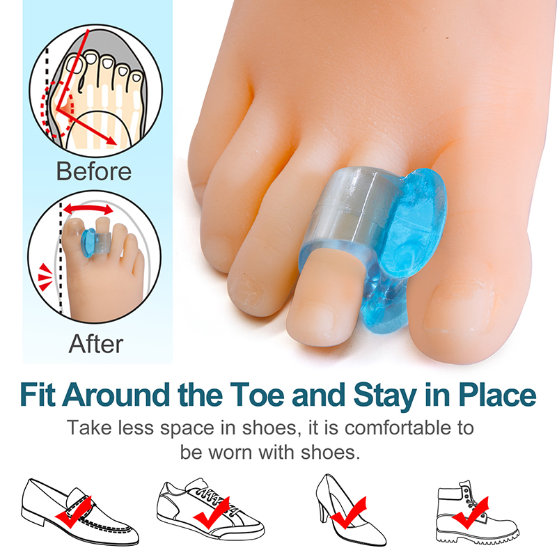 2 шт. силиконовый разделитель  – обзор и цена Yoga Toe Separator