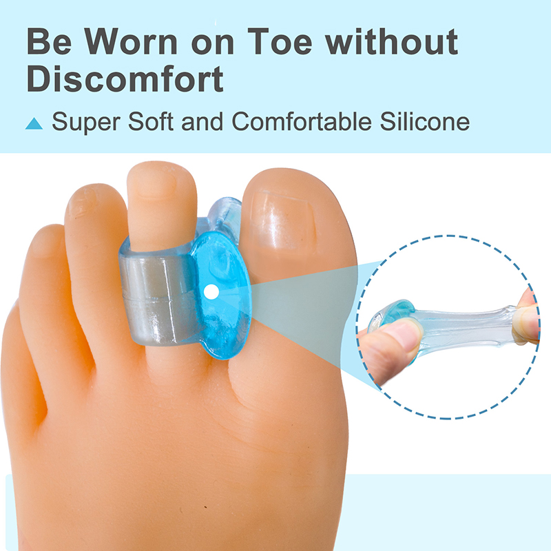 2 шт. силиконовый разделитель  – обзор и цена Yoga Toe Separator