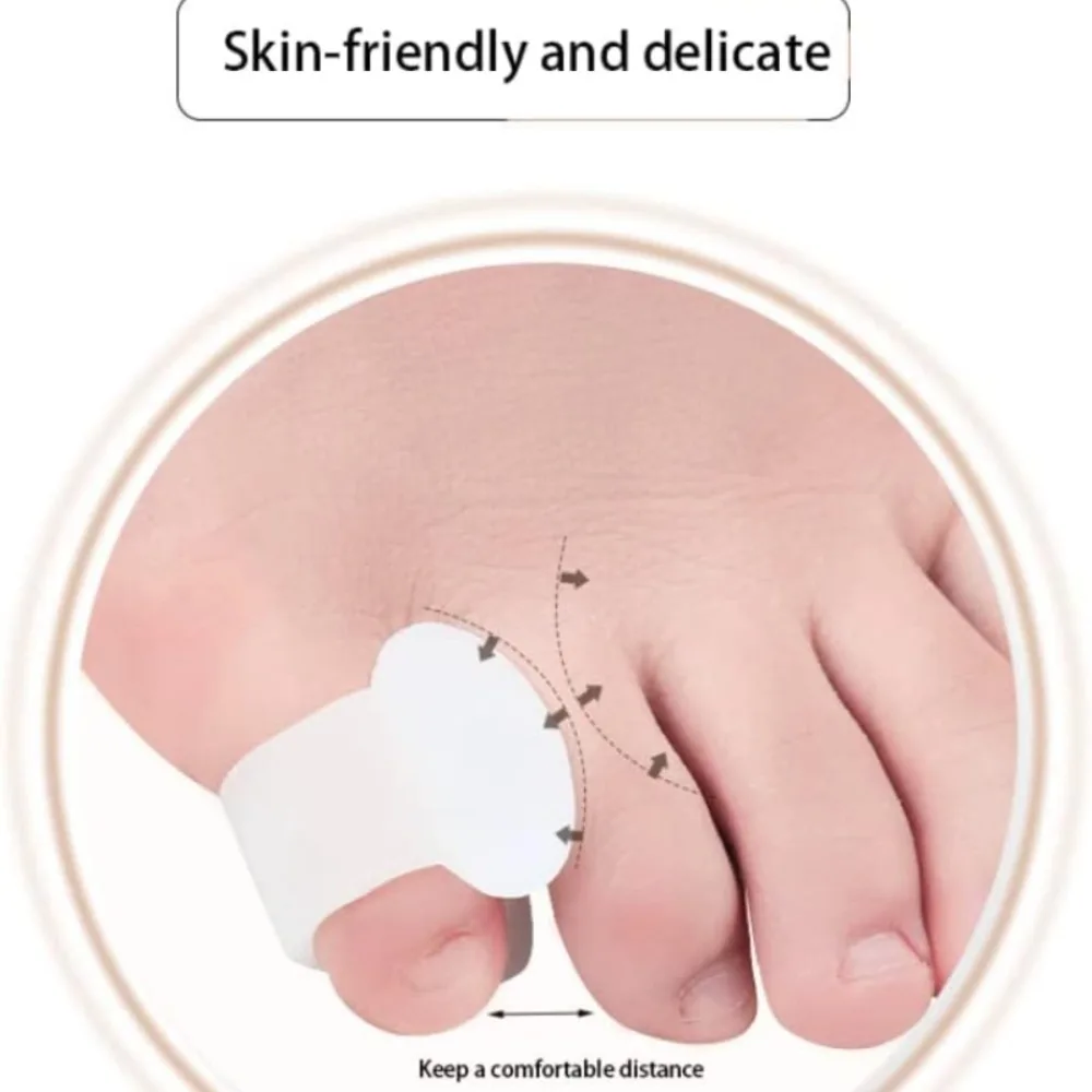 2 шт. силиконовые разделители  – обзор и цена Yoga Toe Separator
