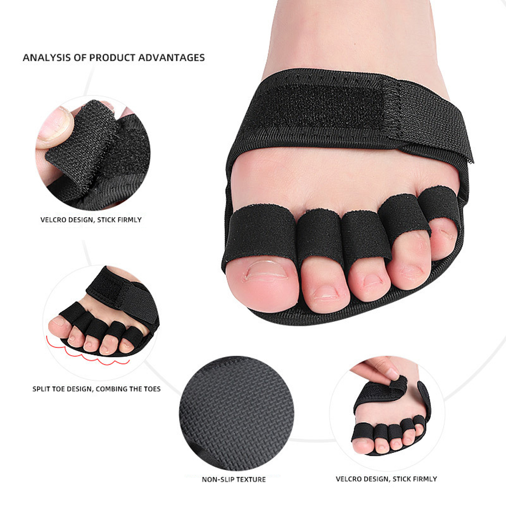 1 пара носков для йоги с пятью – обзор и цена Yoga Toe Separator
