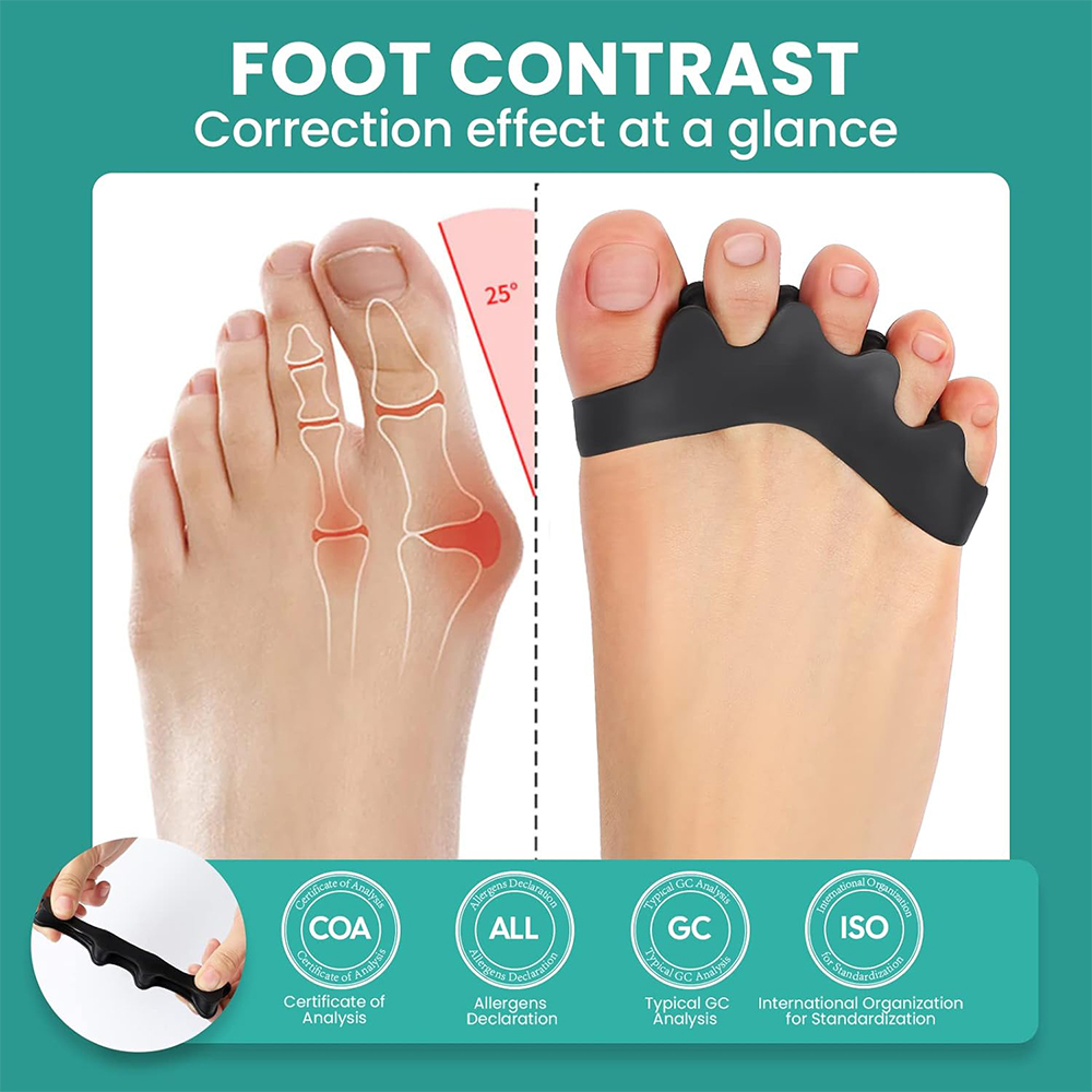 Разделители пальцев ног Доктор – обзор и цена Yoga Toe Separator